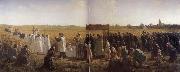 Jules Breton La Benediction des bles en Artois Spain oil painting artist